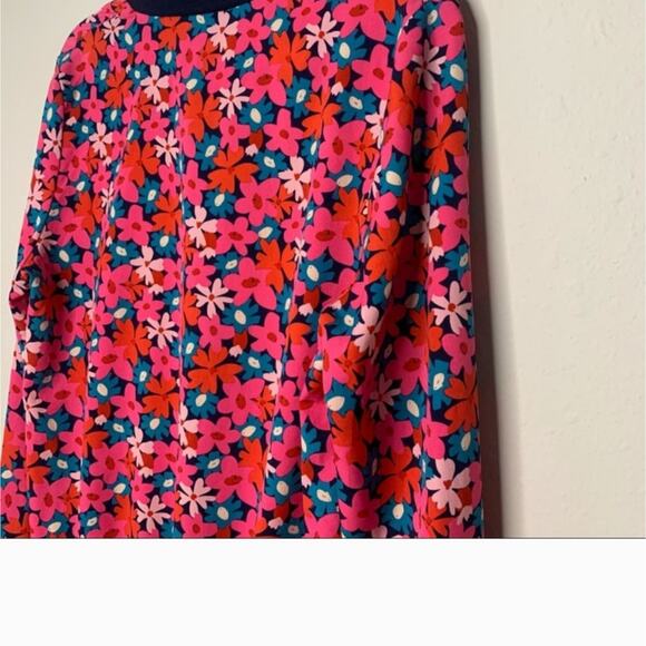 Molly Bracken floral bomber jacket sz S lightweight BTS style - Picture 3 of 7